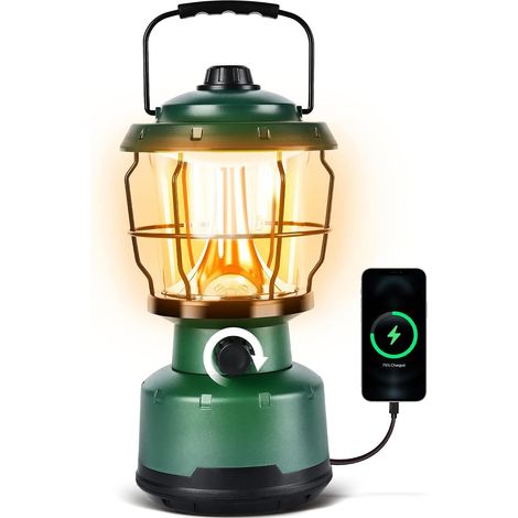 Linterna LED para acampar, luz de emergencia resistente al agua para cortes de energía, huracanes y senderismo (1/5)