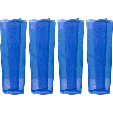 Set mit 4 Anti-Mücken-Hufschützern für Pferde, atmungsaktive Mesh-Beinschützer, reduzieren die Beinermüdung und minimieren den Steigbügelaufprall (1/5)