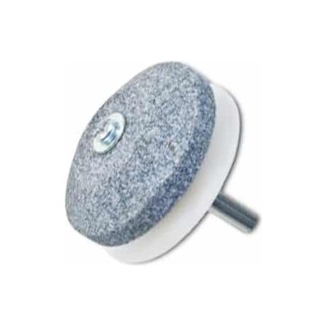 Affûteur pour lame de tondeuse avec guide en nylon - Adaptable sur toutes les perceuses