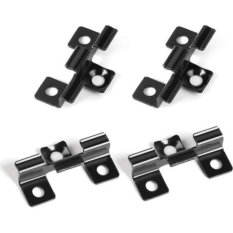 Clip e elementi di fissaggio per pavimenti in legno (confezione da 100) Clip di fissaggio per piastrelle 8 mm acciaio inox Per la posa di pavimenti Clip di fissaggio per WPC T (1/5)