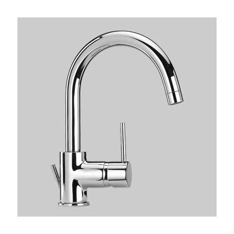 MONOCOMANDO LAVABO BOCCA ORIENTABILE DISCO  Cromo     PAINI
