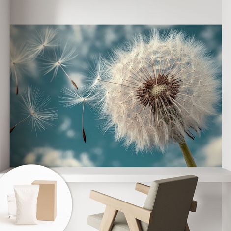 Carta Da Parati In Vlies Decorativa Per Pareti - Con Motivi Moderni - Con Colori Intensi - Per Ufficio Una leggera etereità 104x70 cm (1/5)