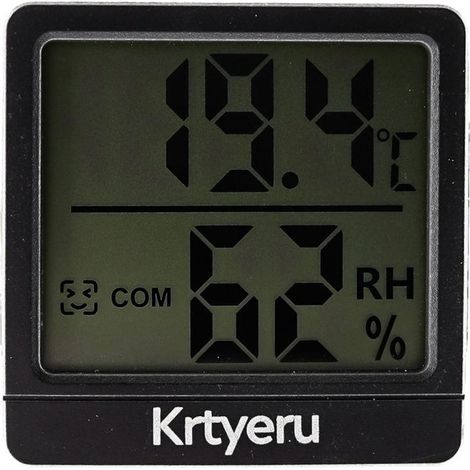 Digitale Thermo-Hygrometer, 4er Set - Luftfeuchtigkeitsmessgerät für den Innenraum
