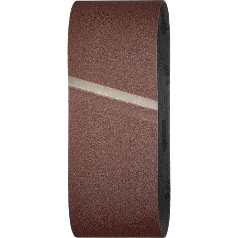 Wolfcraft Schleifbänder K60 75 x 533 mm 3-teilig für Bandschleifer