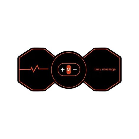Mini-Elektro-Nackenmassagegerät in Schmetterlingsform, intelligenter EMS-Muskelstimulator für Rücken, Nackenmassage, Linderung von Rückenschmerzen, Gesundheitspflege - AquaForge