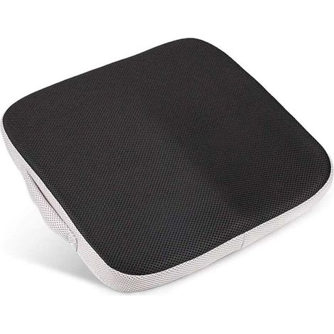 Coussin en Mousse à Mémoire Grand Coussin de Chaise en Mousse Visco-élastique avec poignée de Transport Idéal pour Chaise de Bureau et Fauteuil Roulant (1/5)