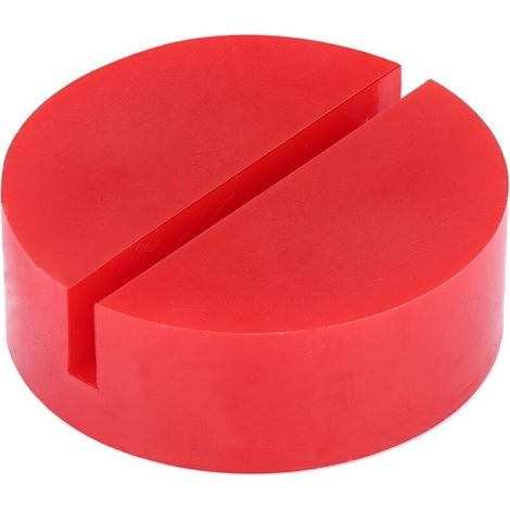 Universel en Caoutchouc Jack Coussinets, Outil Jack Pad Adaptateur de Seuil Bloc Cric de Levage Elevateur Coussin de Rail de Cadre à Fente Cric au Sol (1/4)