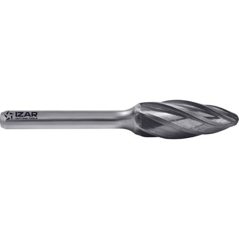Fresa 09,60X06,00 mm Dent.1 Rotativa Metal Duro Norma-B (H) Llama -9266- IZAR (1/4)