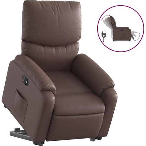 Maison Exclusive - Relaxsessel mit Aufstehhilfe Elektrisch Braun