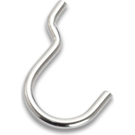 SC GANCIO PER PANNELLI FORATI FIG 3 DA 10 PZ- 5,0 pz