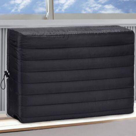 Housse de protection pour climatiseur intérieur – Dimensions 53,3 x 38,1 x 8,9 cm – Tissu résistant à l'eau – Réduction des coûts de chauffage (1/5)