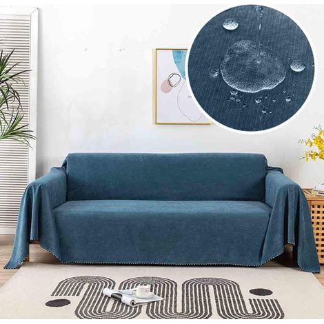 Extra große Überwurfdecke für 3-4-Sitzer-Sofas, Mehrzweckbezug, Größe F, 180 x 300 cm
