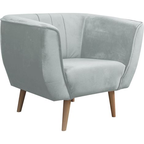 Sillón Glenview 105, Paros 05, 75x82x74cm, Tapiz, Patas: Madera, 0 (1/5)