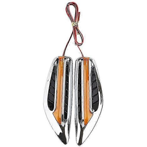 Clignotants LED pour voiture 12 V, feux de position latéraux, accessoires auto, ampoules étanches en forme de lame (1/5)