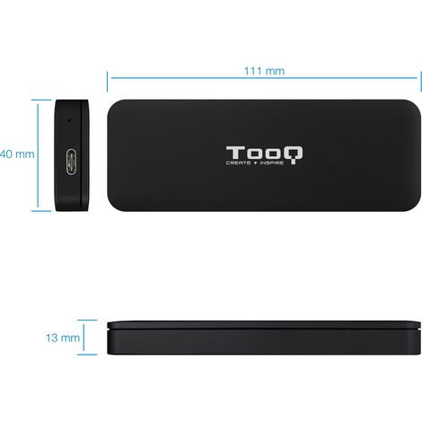 Caja Externa Para SSD M.2 NVMe PCIe (1/2)
