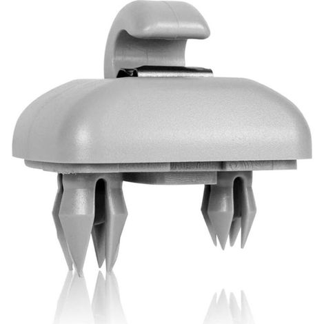 Support de pare-soleil intérieur pour Audi A1/A3/A4/A5/Q3/Q5 – Gris foncé, référence 8E0857562, compatible clip crochet (1/5)