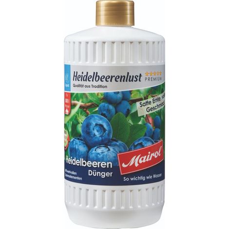 Concime liquido mairol heidelbeerenlust 1 litro per mirtilli