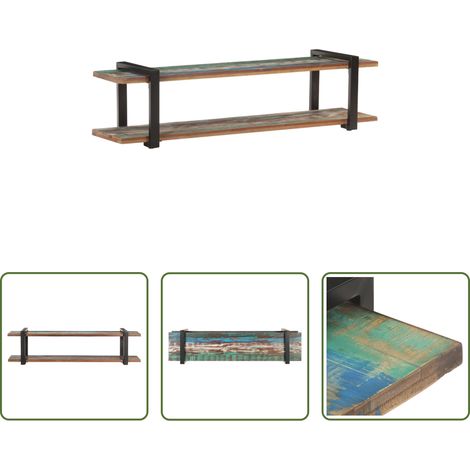 Bois de récupération - Meuble TV 160x40x40 cm Bois de récupération massif (1/5)