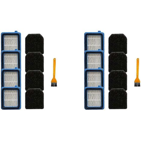 pièces de rechange compatibles pour aspirateur Electrolux Well Q6 / Q7 / Q8 / WQ61 / WQ71 / WQ81 : filtre HEPA pour poussières fines. WHBYV (1/4)
