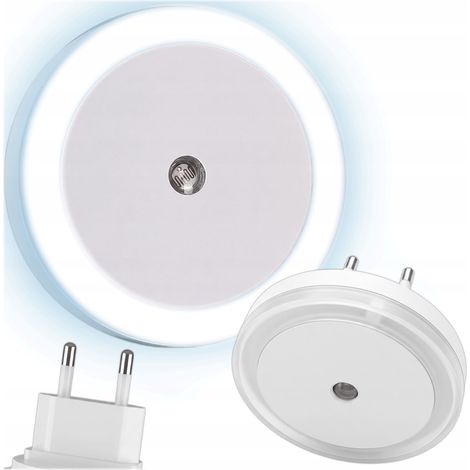 Luce notturna a LED per camera da letto con sensore crepuscolare, ideale per bambini. (1/5)