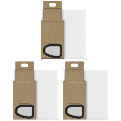 Pour aspirateur à main sans fil Roborock H5/H6/H7, 3 sacs à poussière, accessoires et consommables (blanc) (1/5)