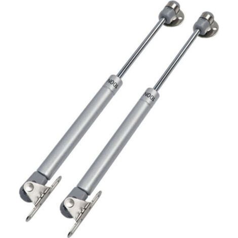2 Pcs Vérin à Gaz,Charnière Porte Placard,100N Amortisseurs,pour portes de placard,portes en bois,portes à lamelles en bois,armoires,coffres à jouets