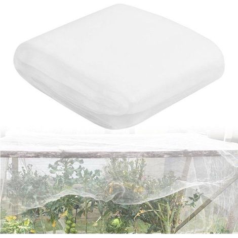 Filet anti-insectes pour jardin, protection légumes, fruits, fleurs, 2 x 3 m, PE réutilisable (1/5)