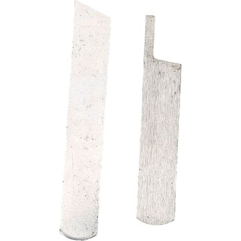 Set mit 2 Stahlmessern für Nähmaschinen, Ober- und Untermesser für GN1-2 81-6 Overlockmaschinen, für den Heimgebrauch (1/5)