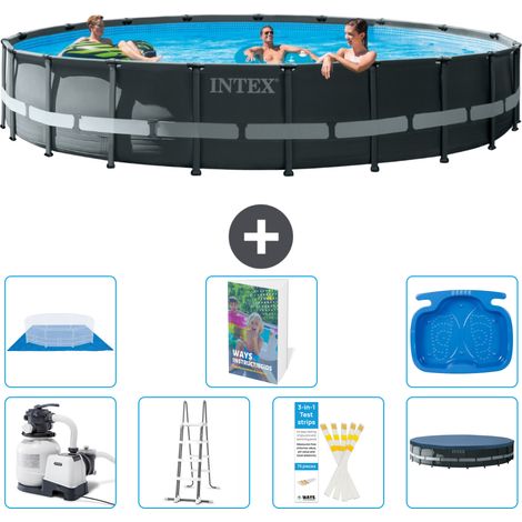 Intex Piscina Ultra XTR Rotonda - 610x122 cm - 8-pezzi  S662