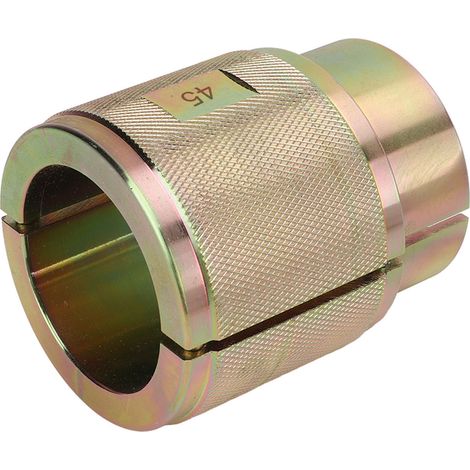 Outil d'installation de joint de fourche moto, design fendu en acier carbone pour fourches inversées traditionnelles 45mm/1.77in (1/5)