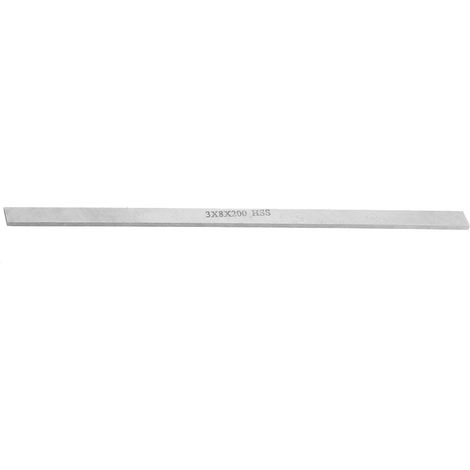 Phefop Langlebige Härte Stahlstreifen für die Präzisionsfertigung, ein starkes Werkzeug, Kupfer und Stahl (3  8  200 mm).