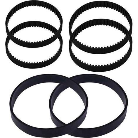 Lot de 6 Courroies D\'Aspirateur de Rechange pour Bissell ProHeat 2X Revolution Pet Pro Cleaner ModèLes 1986,1964,2007,2007P