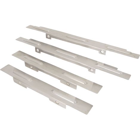 Pare-vent en acier inoxydable pour plaques de cuisson Blackstone de 71 cm (28 pouces), accessoires pour la cuisson en extérieur (1/5)