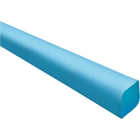 STEX24 Schrumpfschlauch 2:1, Rolle mit 50,0m, blau 12,7/6,4mm, 1/2 Zoll, WSR2 Schrumpftemperatur mind. 110°C, vollständig bei mind. 120°C - 1 Stück (1/3)