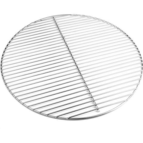 Grillrost – 1 Stück – Edelstahl – Hitzebeständig – Für kugelförmige Grills mit 55 bis 57 cm Durchmesser – Durchmesser 54,5 cm (1/5)