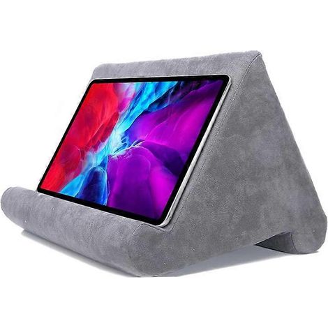 Coussin en mousse, support pour tablette, rangement, coussin de lecture pour iPad et téléphone (1/2)