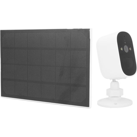 Caméra de Surveillance Solaire WiFi 1080P HD Extérieure avec Vision Nocturne, Caméra de Sécurité sans Fil (1/5)