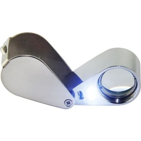 30x21mm LED-Beleuchtung Juwelier-Schmucklupe (1/4)