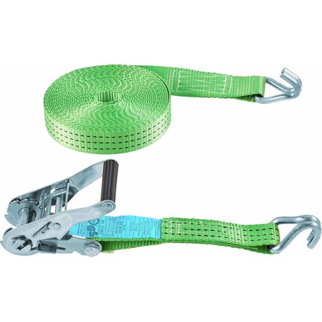 Sangle de serrage avec cliquet/crochet 8 m x 35 mm 3000 kg (1/4)