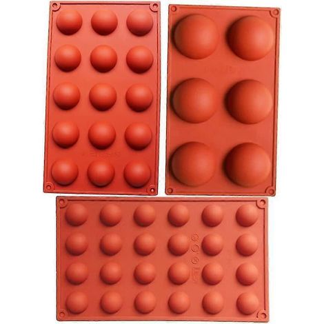 Moule en silicone pour bombe de chocolat chaud, dôme, mousse, dessert, outil de décoration de gâteaux (1/5)