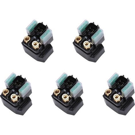 5 relè solenoide di avviamento nuovi per Grizzly 550 YFM550 2009-14, 700 YFM700 07-14 (1/2)