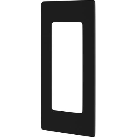 Proofvision Black Metal Face Plate for PV11 In-Wall Twin Electric Toothbrush Charger and PV12 Shaver Combo - PV11-B-FR (1/3)