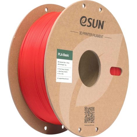 PLA-Filament, biologisch abbaubar, einfach zu verwenden, RGB ROT (1/2)