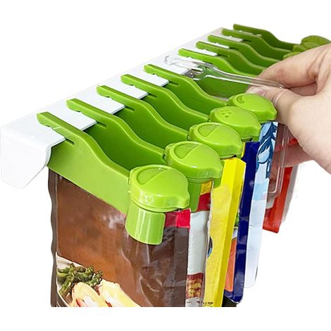 Organisateur d'Épices pour Placard - Étagère à Condiments Adhésive avec Pinces de Fixation,Étagères Amovibles sans Perçage Plateau pour Cuisine Snacks Frigo Comptoir Salle de Bain Maison (1/5)