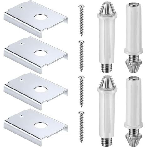 Kit de réparation de quincaillerie pour portes en bois de 25 à 25 mm ( (1/5)
