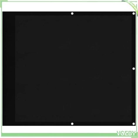 Paravent de balcon - FAFEICY - 4000368 - Noir - 90x700 cm - 100% polyester Oxford PU (1/5)