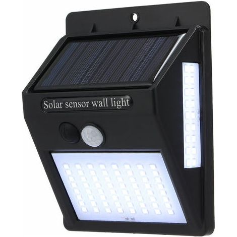 Applique Solaire 100Led, Etanche Ip65, Lampe A Detecteur D'Economie D'Energie (1/5)