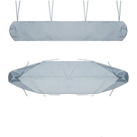 Sac De Protection Pour Store Banne, 4m Housse De Protection Anti-Poussière Pour Auvent De Terrasse Gris Housse De Rangement Pour Auvent De Terrasse, Protection Imperméable En Hiver (1/5)