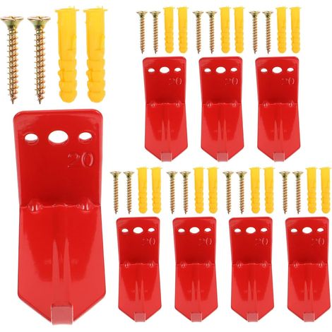 Supports pour extincteurs Kisangel 8, crochet robuste en forme de L 9 (1/5)