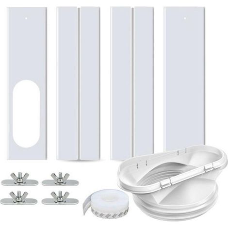 Kit de fenêtre coulissante réglable pour climatiseur portable (1/5)